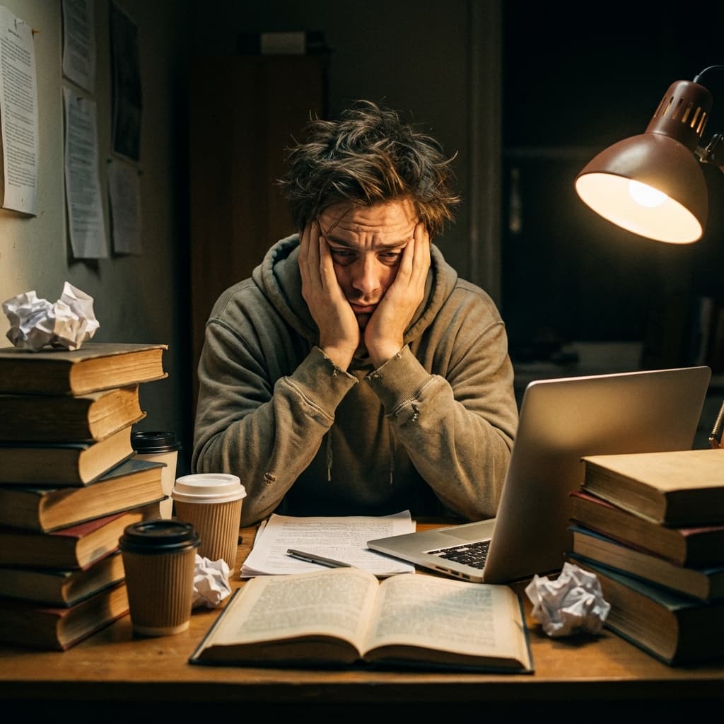 Passive Learner Stressed